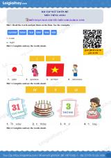 Tổng hợp bài tập Ngữ âm - Ôn hè Tiếng Anh lớp 4